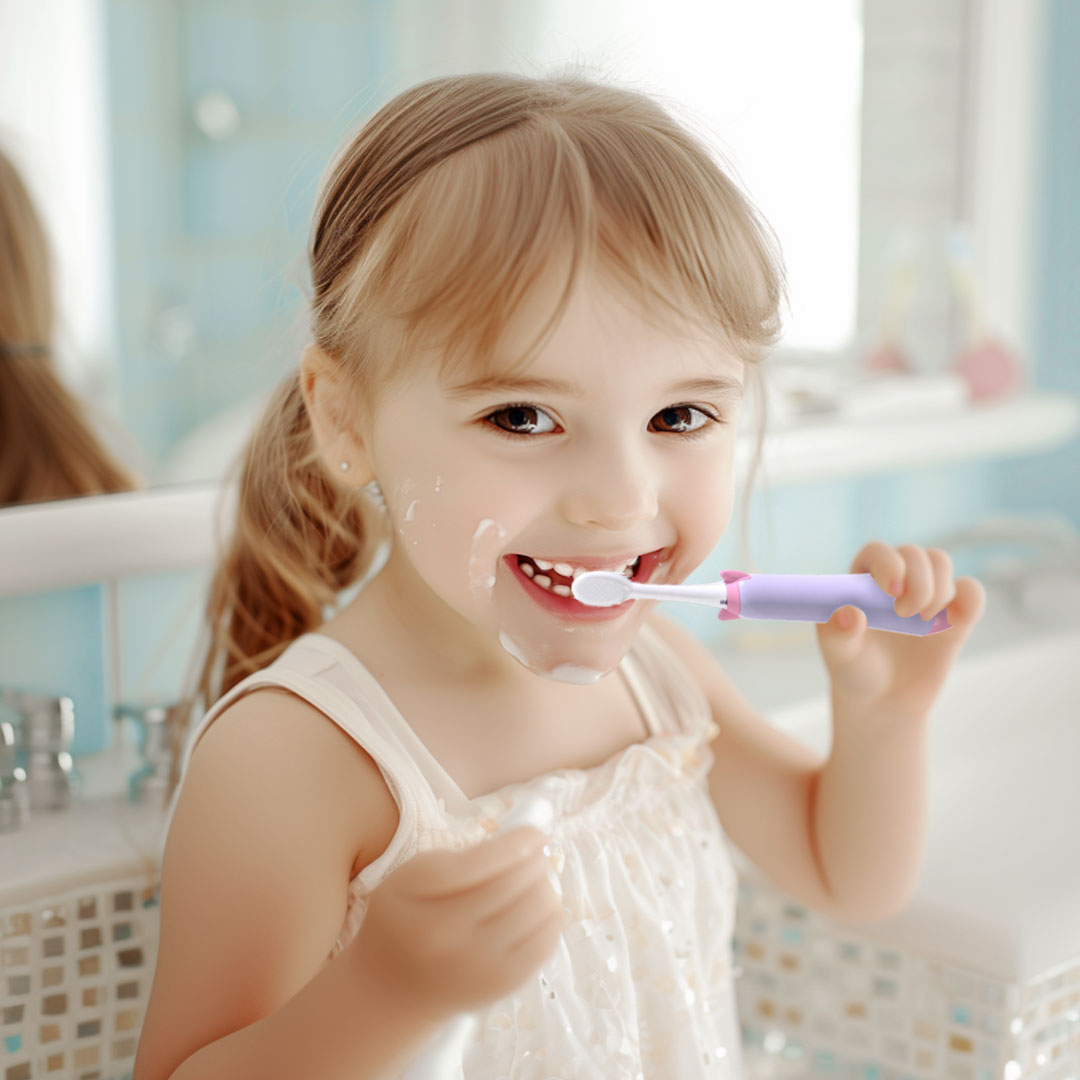 Sonic Children's Electric Toothbrush (Purple)